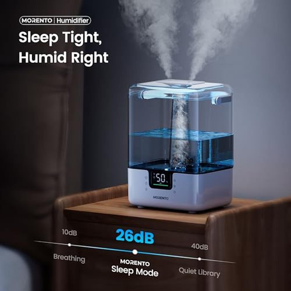 Meronte Humidifiers: Smart Humidifier for Bedroom Large – Packaging
