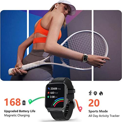 Tracker Watch: MorePro Smart Watch Fitness Tracker with – Close-up Detail