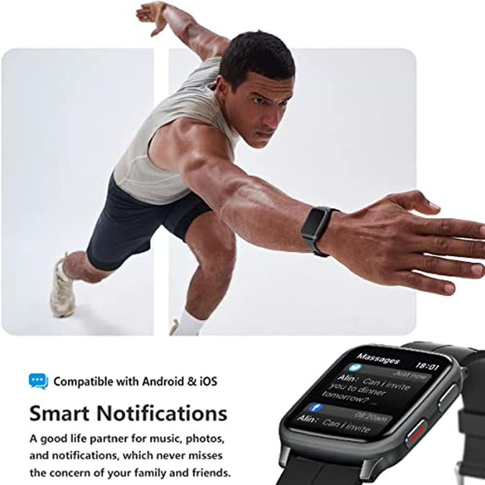 Tracker Watch: MorePro Smart Watch Fitness Tracker with – In Use