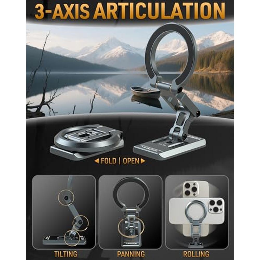 Best Phone Magnetic Holder: MOSENVKA Dual Magnetic Phone – Close-up Detail