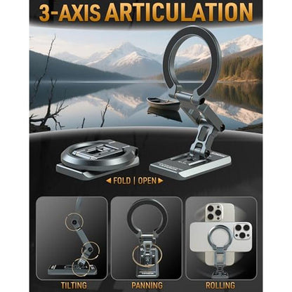 Best Phone Magnetic Holder: MOSENVKA Dual Magnetic Phone – Close-up Detail