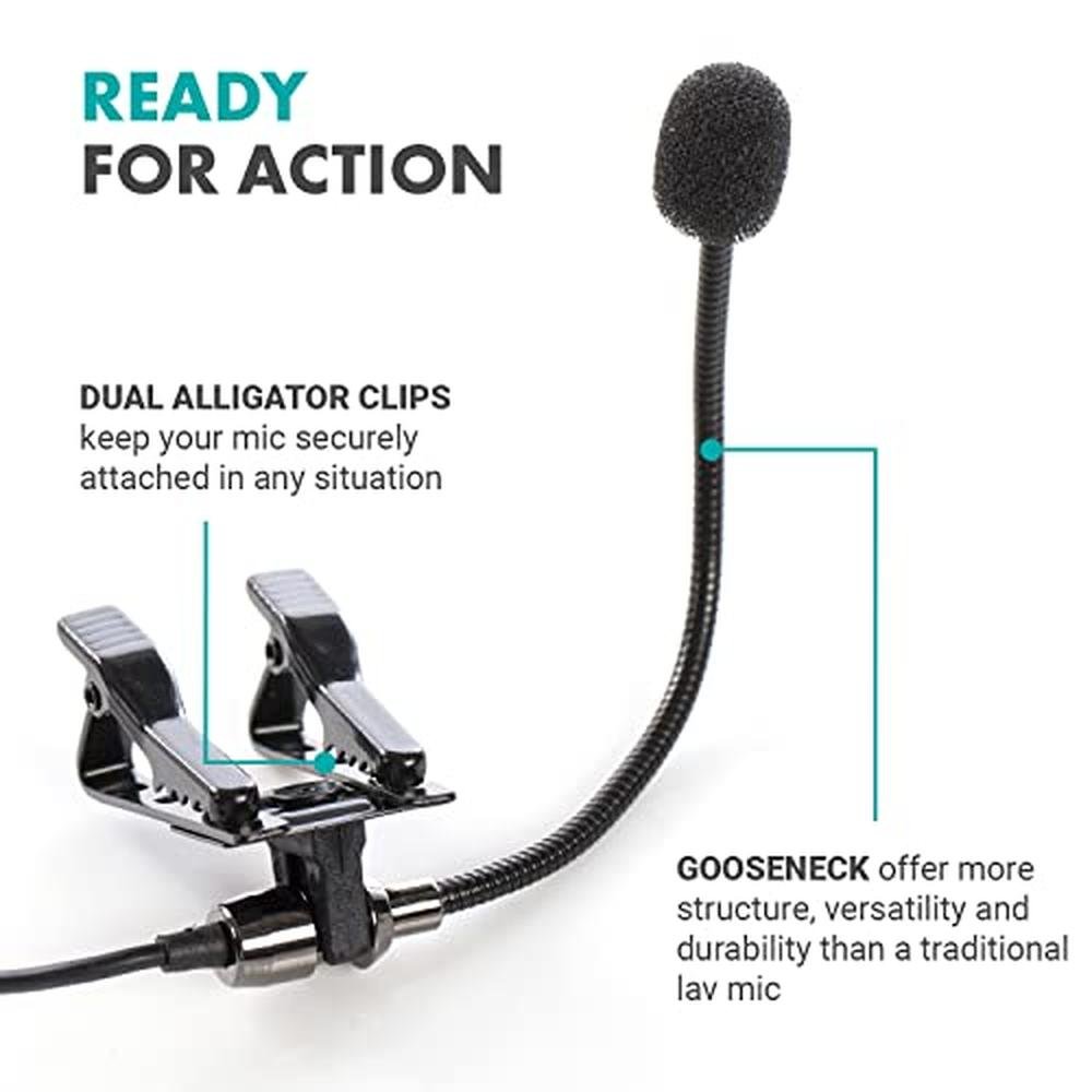 Microphone Movo: Movo ACM400 Flexible Gooseneck – In Use