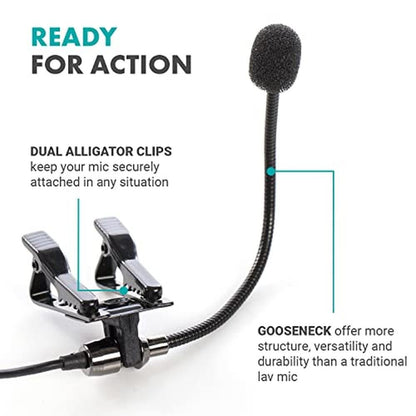 Microphone Movo: Movo ACM400 Flexible Gooseneck – In Use