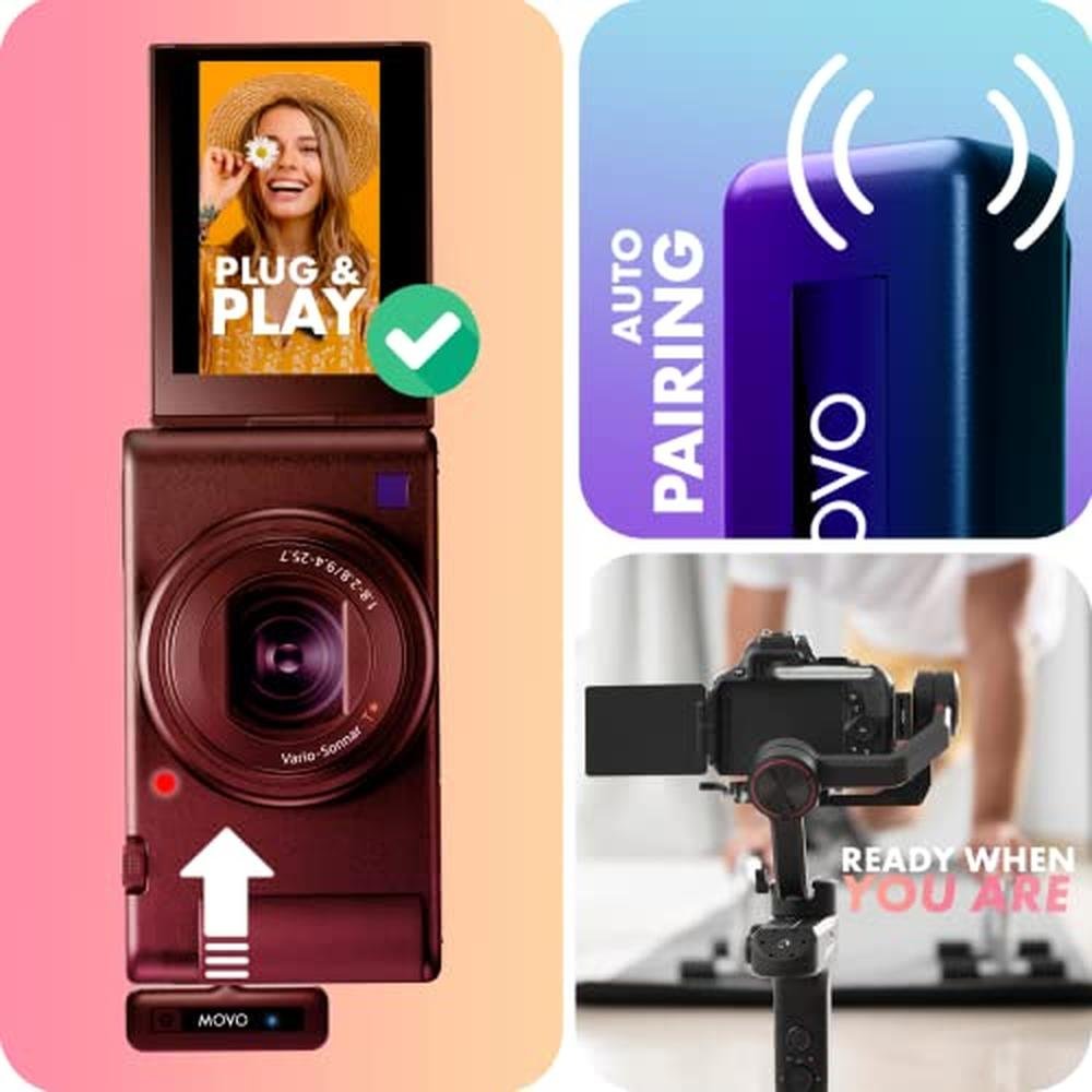 Movo Mini Duo Wireless Microphones – Packaging