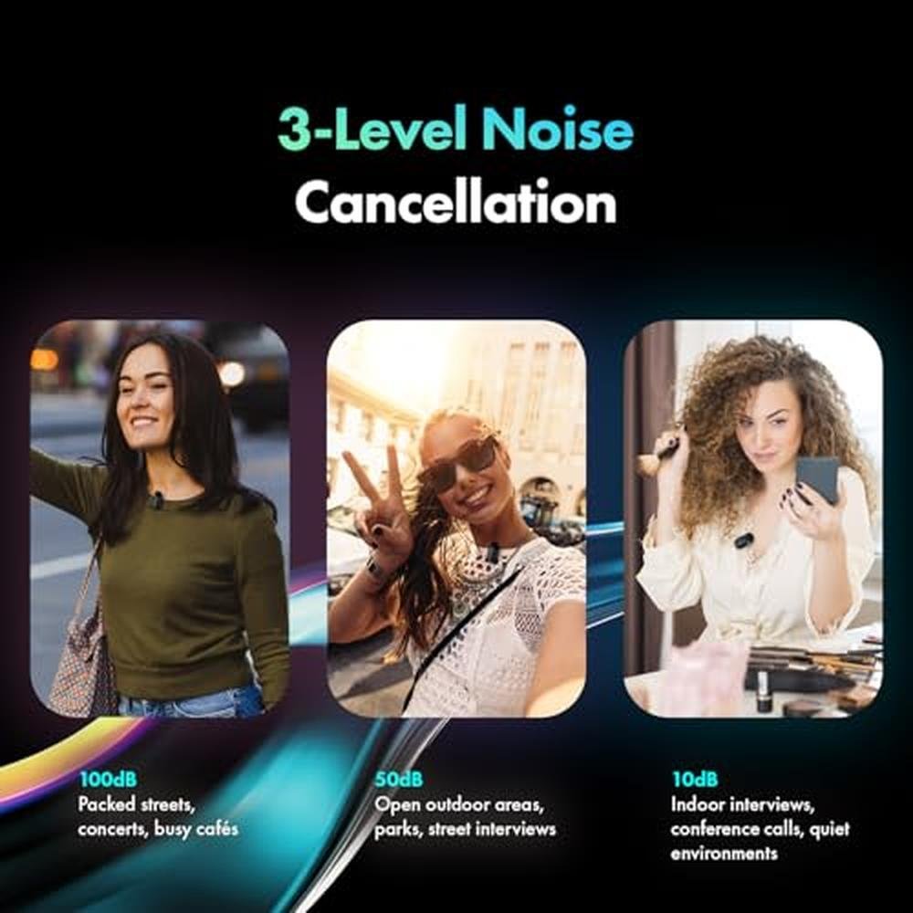 Movo NanoMic Dual USB-C Wireless Microphone for iPhone – Packaging
