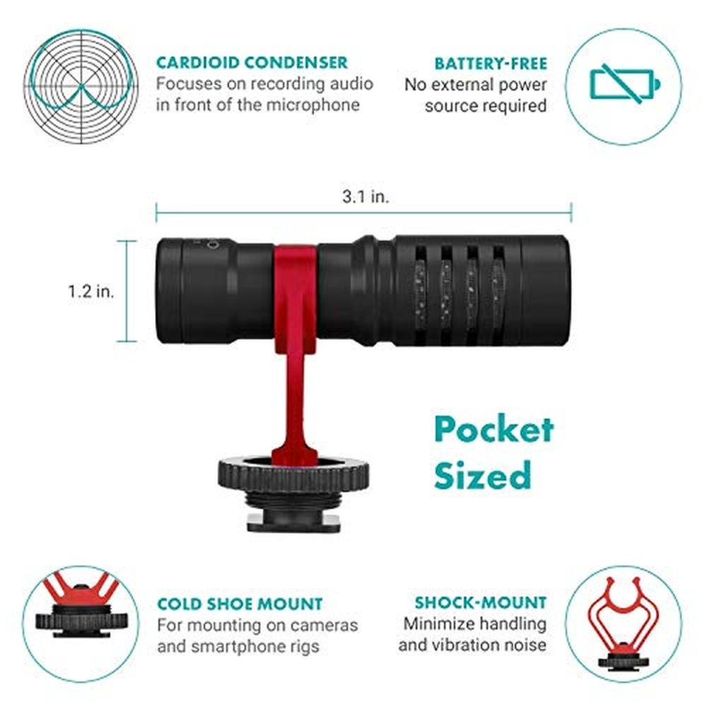 Camera Movo: Movo VXR10 Universal Shotgun Mic – In Use