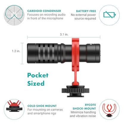 Camera Movo: Movo VXR10 Universal Shotgun Mic – Packaging