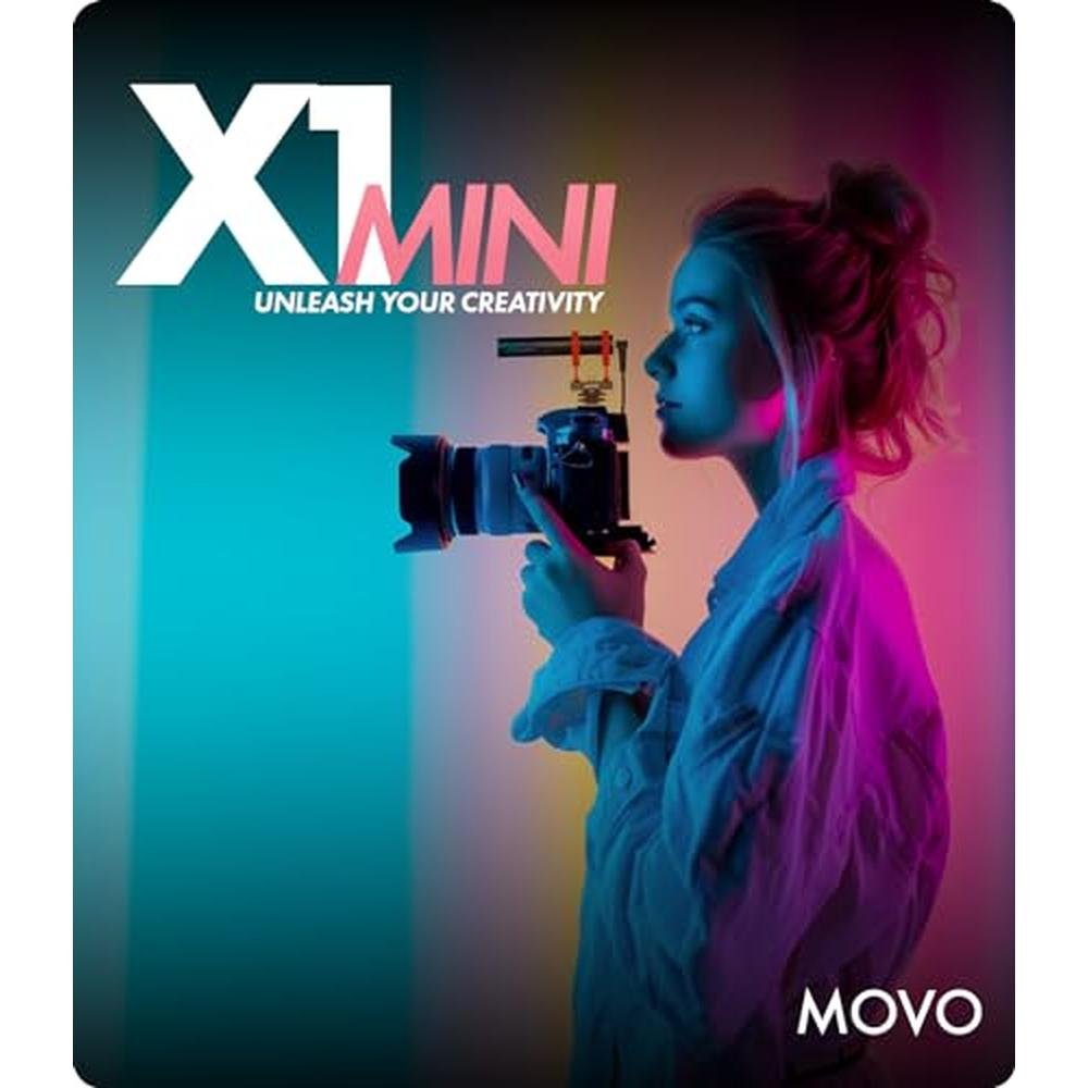 Camera Movo: Movo X1-Mini Video Shotgun Mic SuperCardioid – Close-up Detail