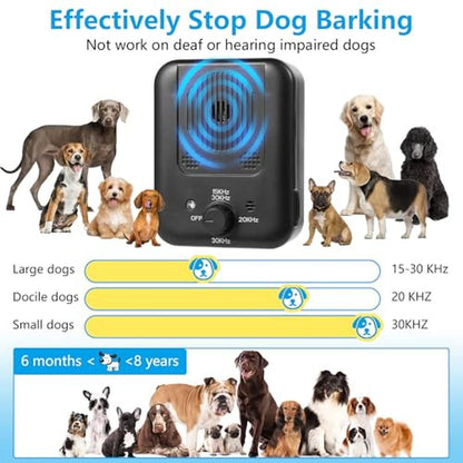 Barking Dog: MOXIAOYAN Ultrasonic Anti Barking Device – Side View