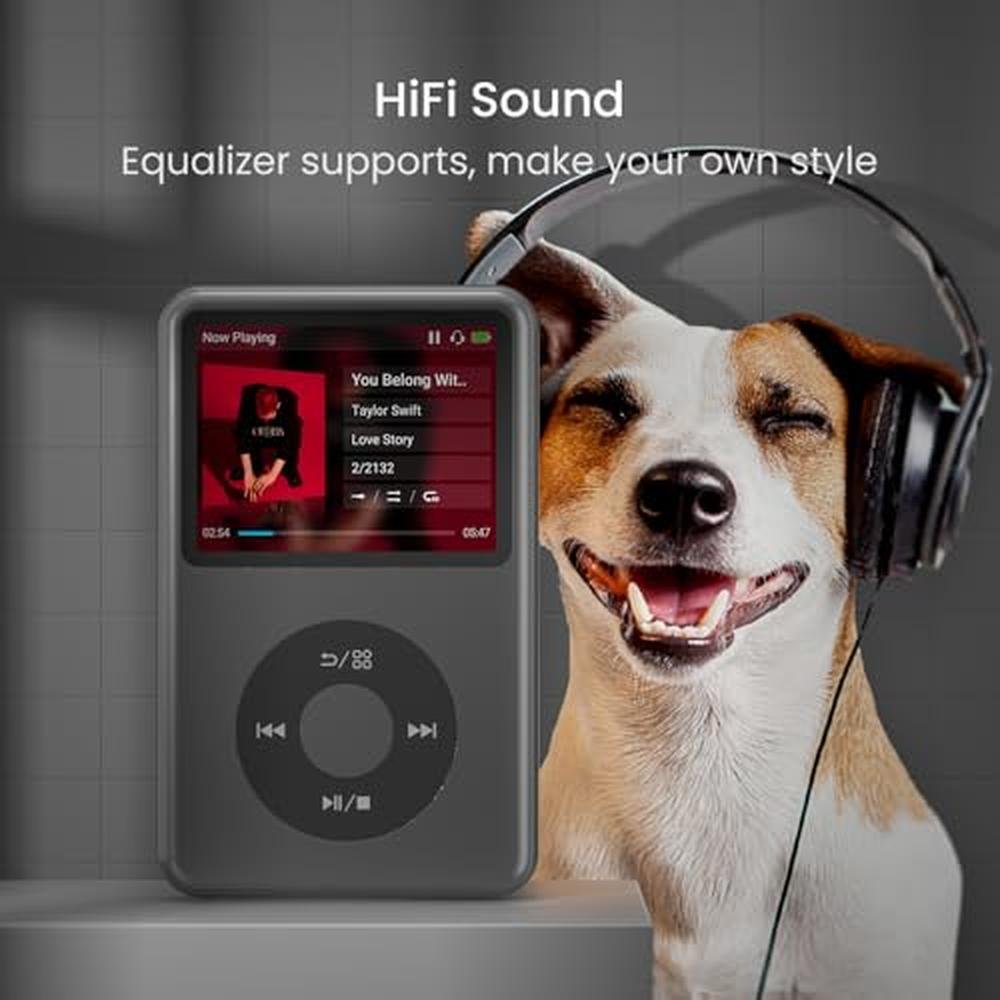 MP3 Player with Bluetooth 128GB Portable Music Digital – Packaging