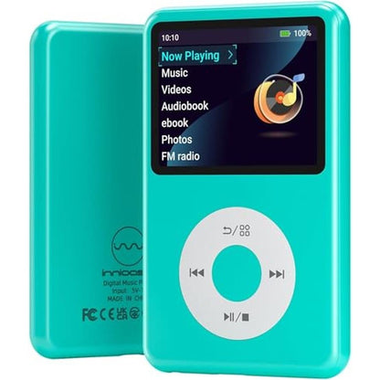 MP3 Player: INNIOASIS Y1 Bluetooth Black 128GB – Front View
