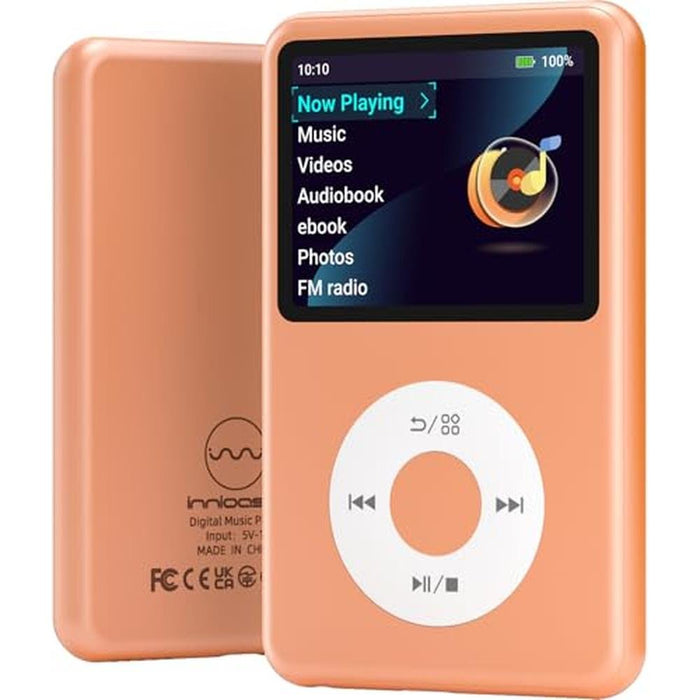 MP3 Player: Y1 Portable Music Digital Player with Bluetooth – Front View
