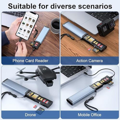 SD Card Reader: MTAKYA High-Speed USB 3.1 Type-C SD/TF Card – Packaging