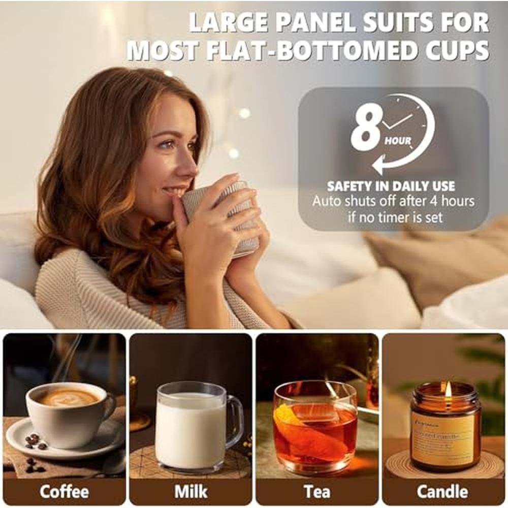 Warmer Coffee: Mug Warmer Coffee Cup Warmer for Desk with – Packaging