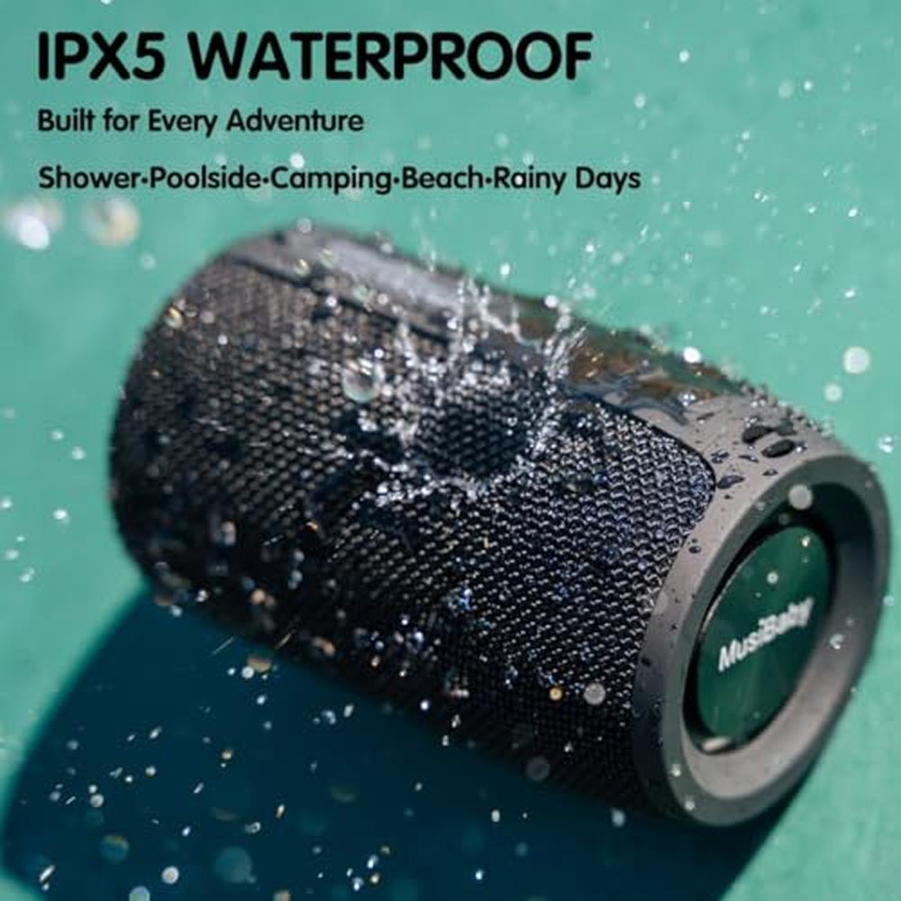 MusiBaby M68: Portable Bluetooth Speaker Waterproof – Packaging