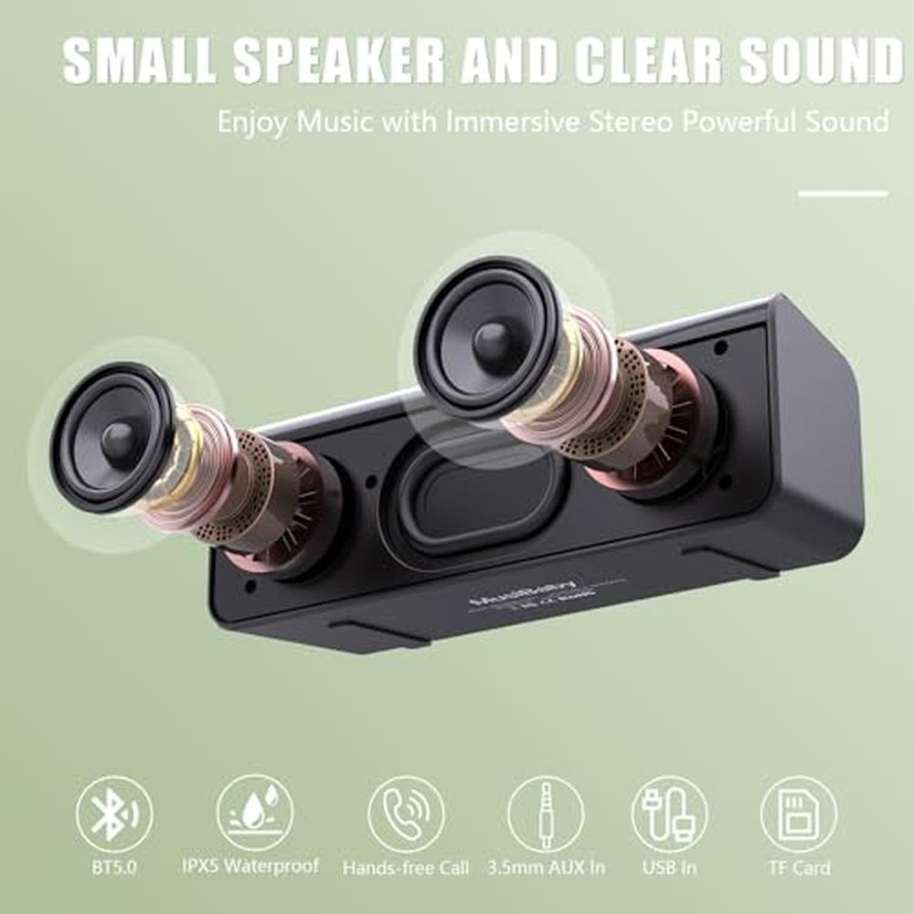 Musibaby Small Bluetooth Speaker – Side View
