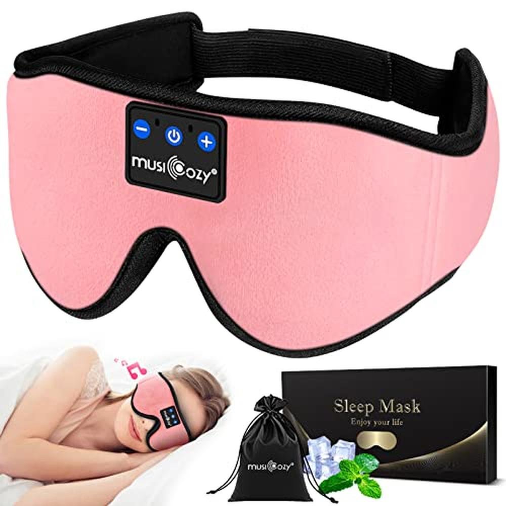 Musicozy Sleep Headphones: MUSICOZY Bluetooth 5.4 Headband – Front View