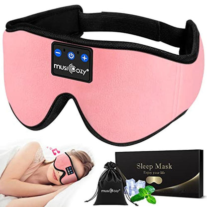 Musicozy Sleep Headphones: MUSICOZY Bluetooth 5.4 Headband – Front View
