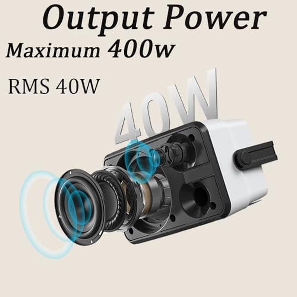 Speakers MWAU: MWAU Outdoor Bluetooth 400w – In Use
