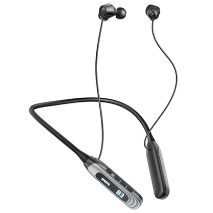 MZYQCY Neckband: Bluetooth Headphones 80h Playback – Front View