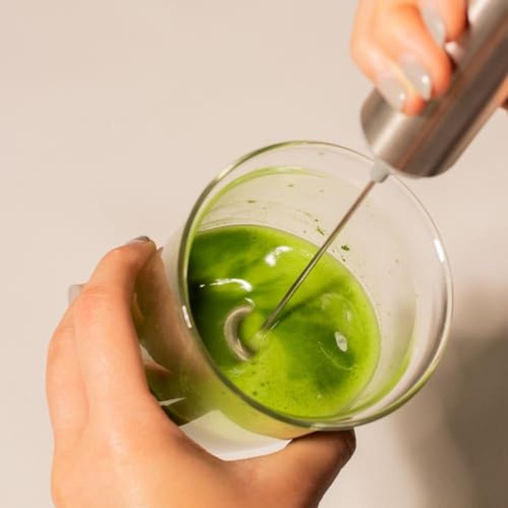 Matcha Frother: Naoki Matcha Modern Matcha Starter Set – Side View