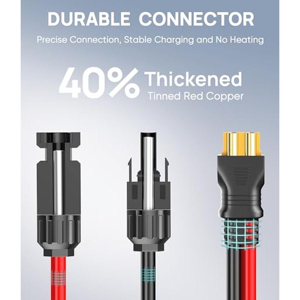 Solar Panel: Naponal 10AWG-20ft Advanced Solar to XT60 – In Use