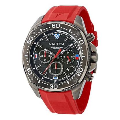 Nautica NCT: Blue Sail Chronograph Watch – Close-up Detail