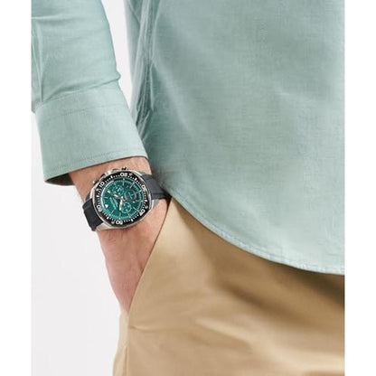 Nautica NCT Blue Sail Watch: Luxury Timepiece with Silicone – In Use