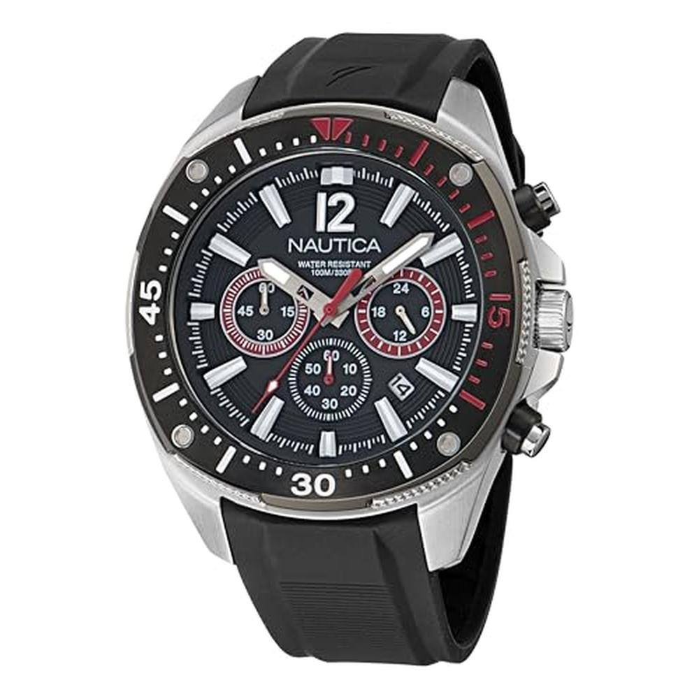 Nautica NCT Blue Sail: Nautica NCT Sea Dive Watch – Front View