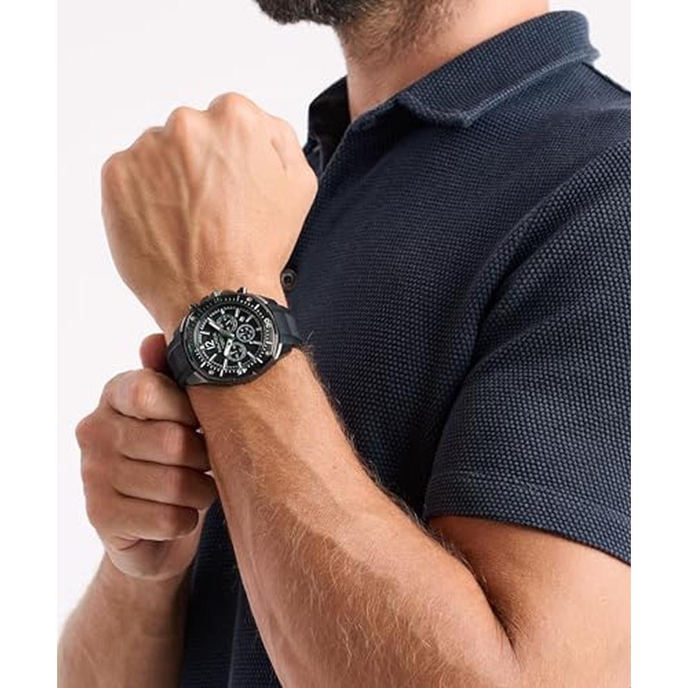 Nautica NCT Blue Sail: Luxury Silicone Watch – In Use
