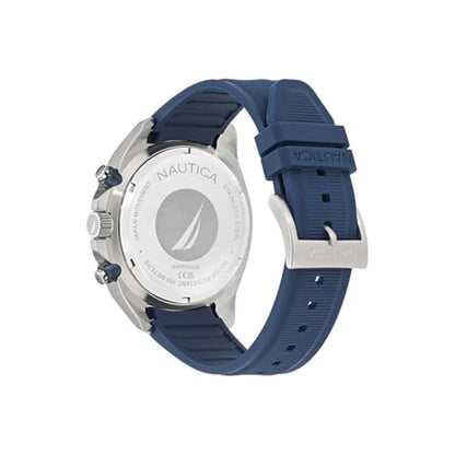 Nautica NCT Blue Sail: Nautica NCT 400 Windrose Watch – Close-up Detail