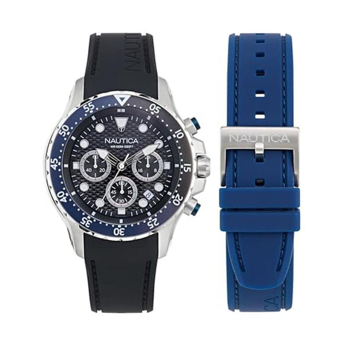 Nautica NST: Nautica NST Chronograph Watch – Front View