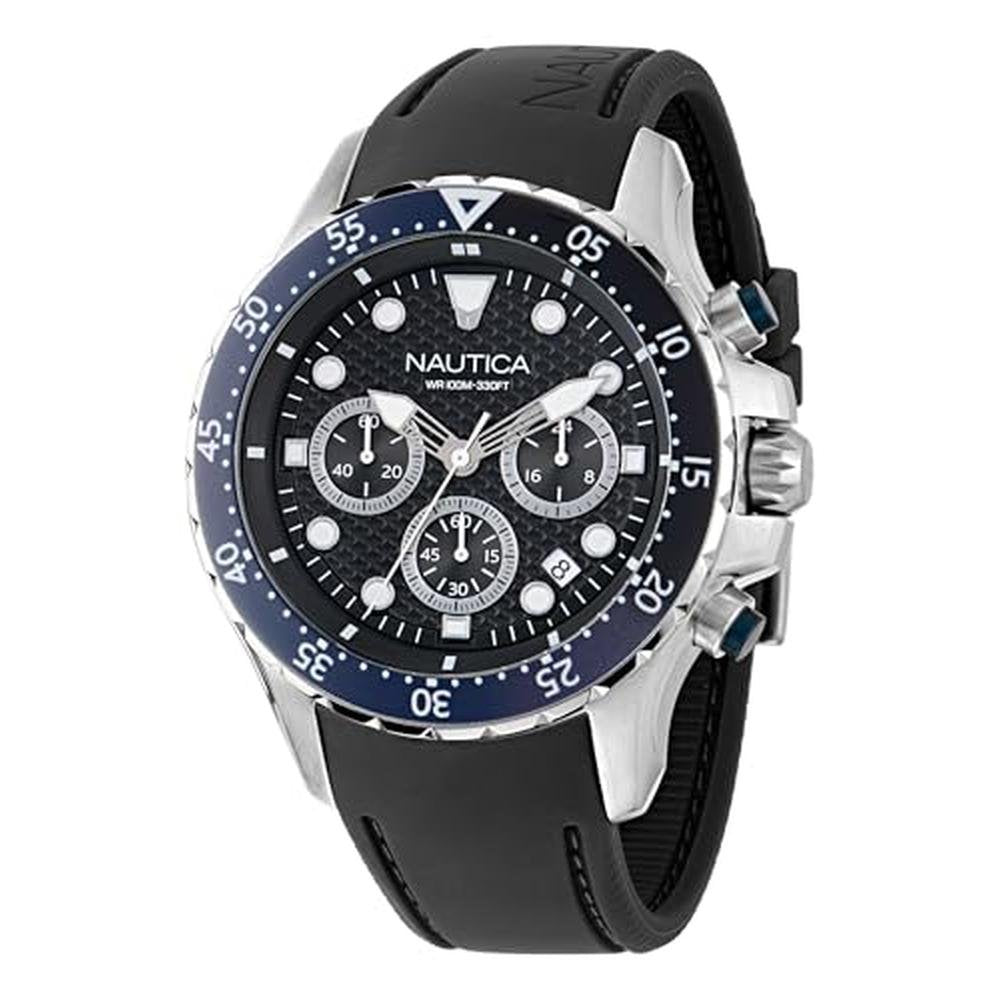 Nautica NST: Nautica NST Chronograph Watch – Close-up Detail