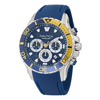 Nautica NST: Luxury Silicone Watch – Front View
