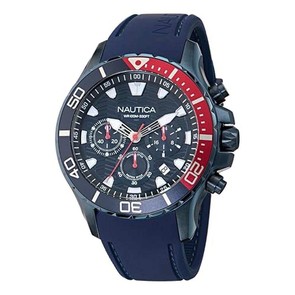 Nautica NST: Nautica NST Chronograph Watch – Side View