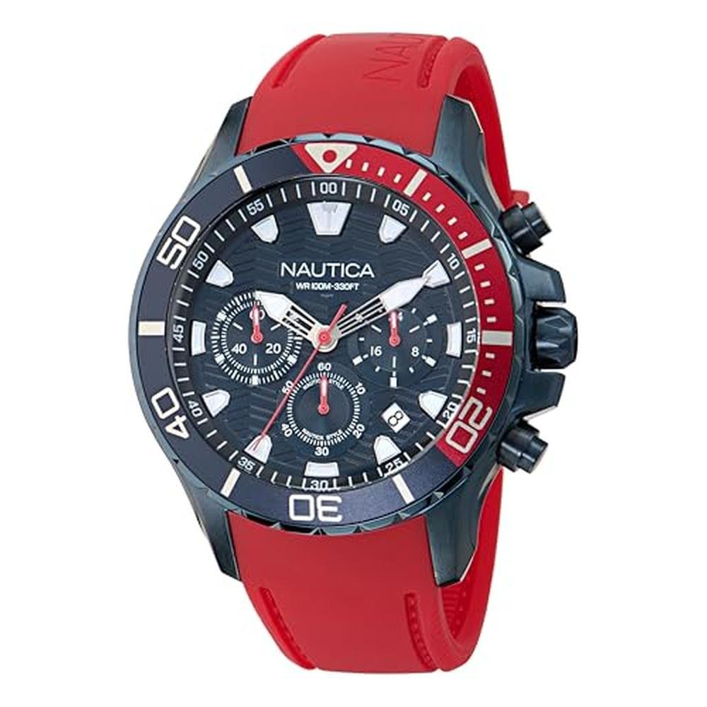 Nautica NST: Nautica NST Chronograph Watch – Close-up Detail