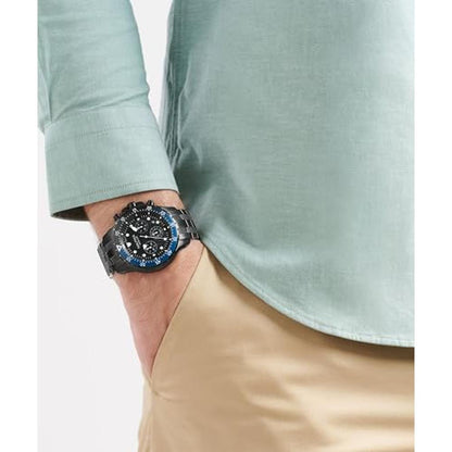 Nautica NST Chronograph Watch – In Use