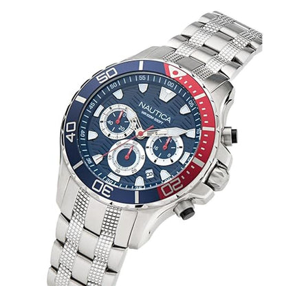 Nautica NST: Nautica NST Chronograph Watch – Side View