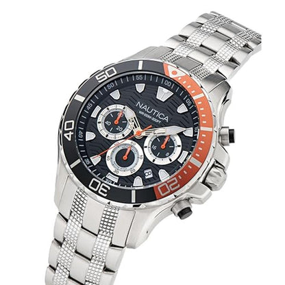 Nautica NST: Nautica NST Chronograph Watch – Side View