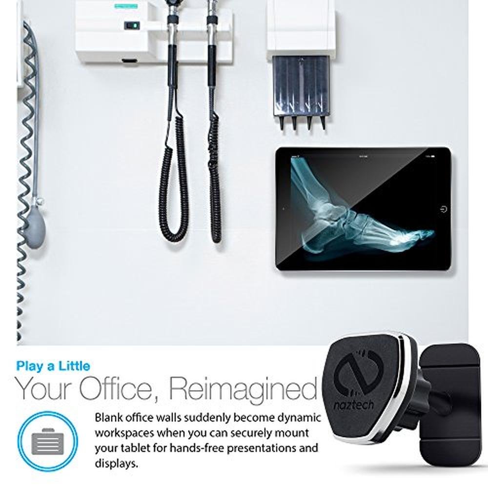Naztech Magbuddy: Premium Anywhere Cell Phone Tablet Holder – Side View