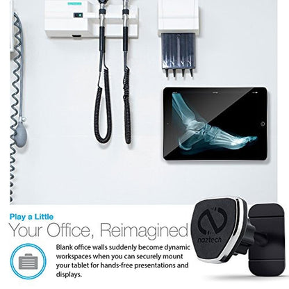 Naztech Magbuddy: Premium Anywhere Cell Phone Tablet Holder – Side View