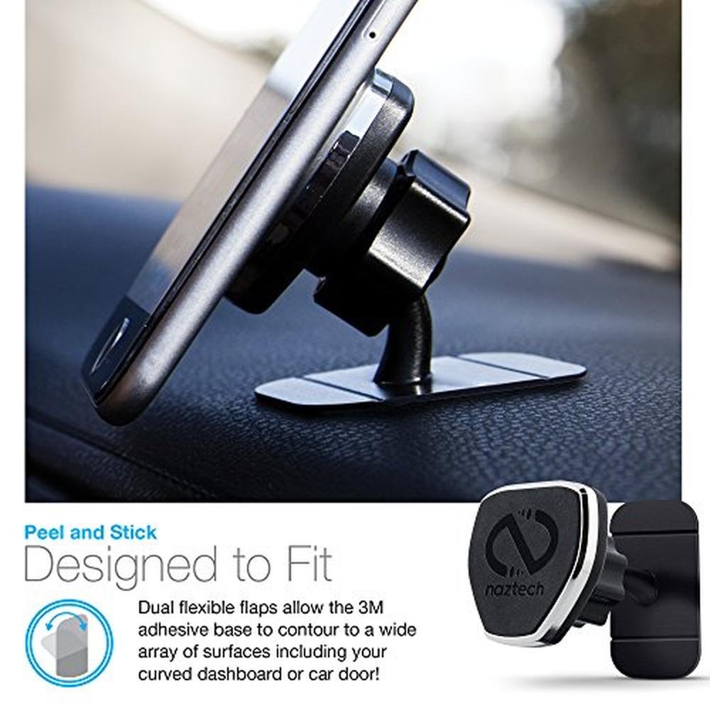 Naztech Magbuddy: Premium Anywhere Cell Phone Tablet Holder – Close-up Detail