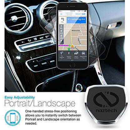 Naztech Magbuddy: Premium Car Cup Holder Cell Phone Mount – Close-up Detail