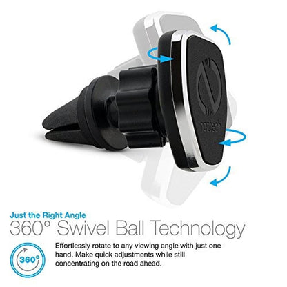 Phone Naztech: Naztech MagBuddy Magnetic Air Vent Car Phone – Close-up Detail