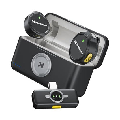 Microphone NearStream: NearStream AWM25T Wireless Lavalier – Front View