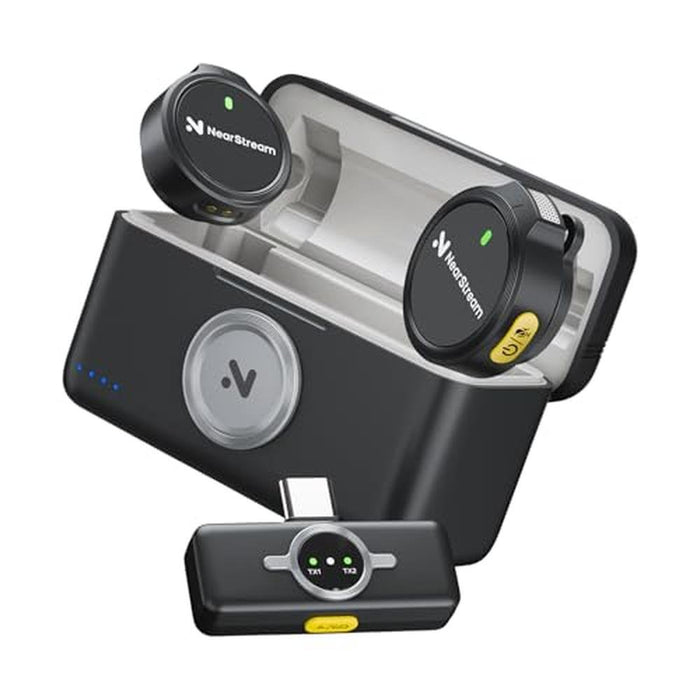 Microphone NearStream: NearStream AWM25T Wireless Lavalier – Front View