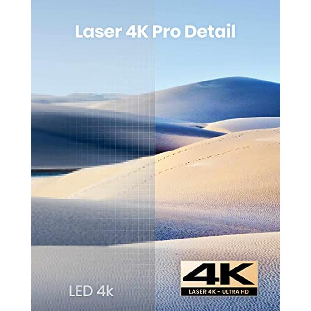 Projector Nebula: NEBULA Cosmos Laser 4K Smart Projector – Side View