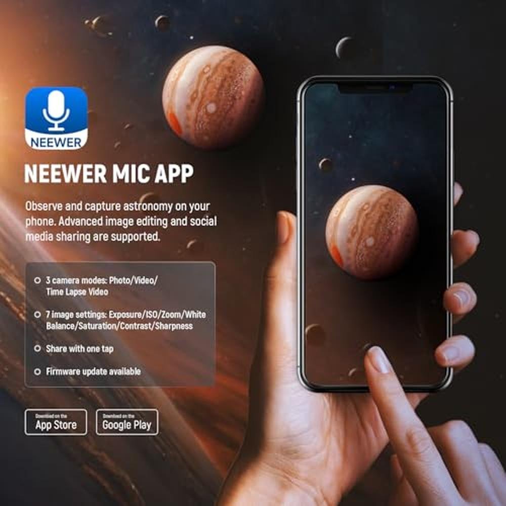 NEEWER Electronic Telescope Eyepiece – In Use