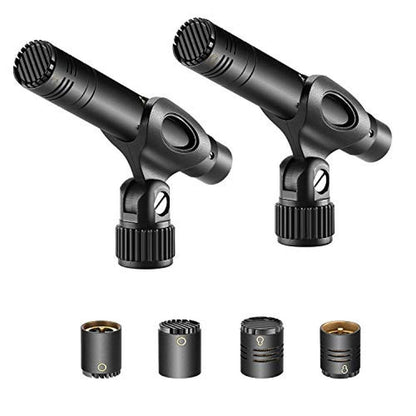 Mic Cardioid: Neewer 2-Pack Pencil Stick Condenser Mic with – Front View
