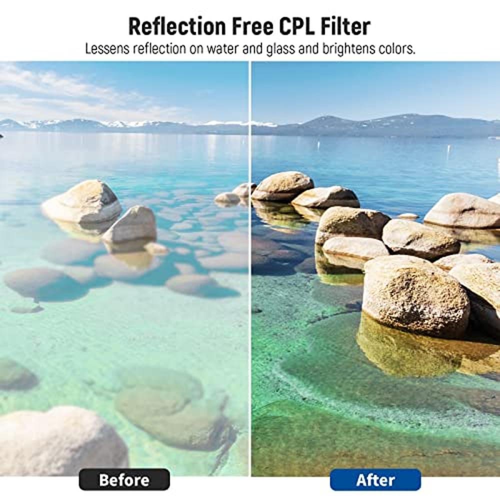 NEEWER 46mm ND Filter Pack and Lens Accessories – Close-up Detail